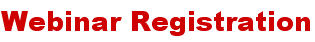 Webinar Registration